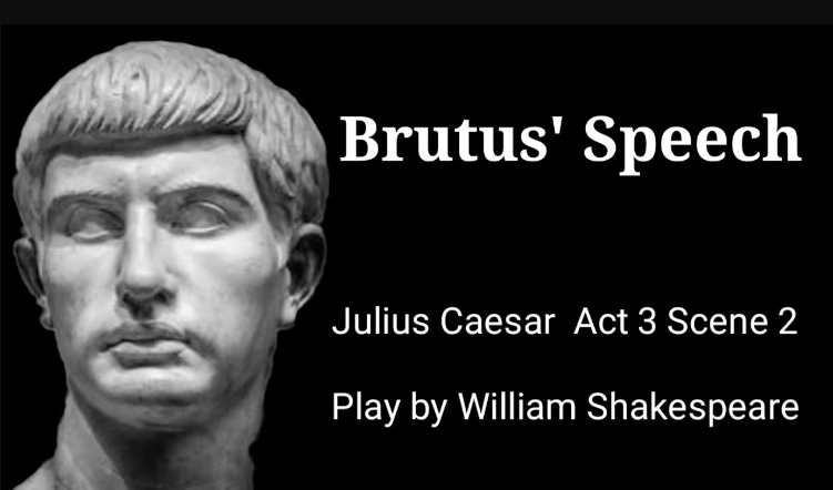 who is brutus’s foil in julius caesar?